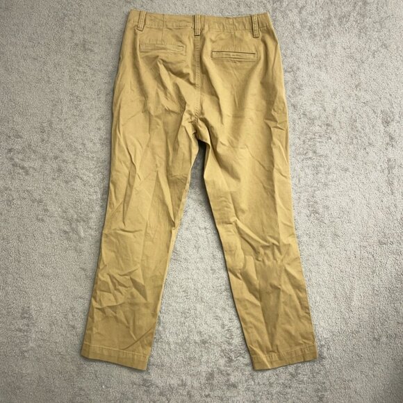 NWOT Gap Women's Size 6 Khaki Chino Pants Cotton Blend - Picture 3 of 9